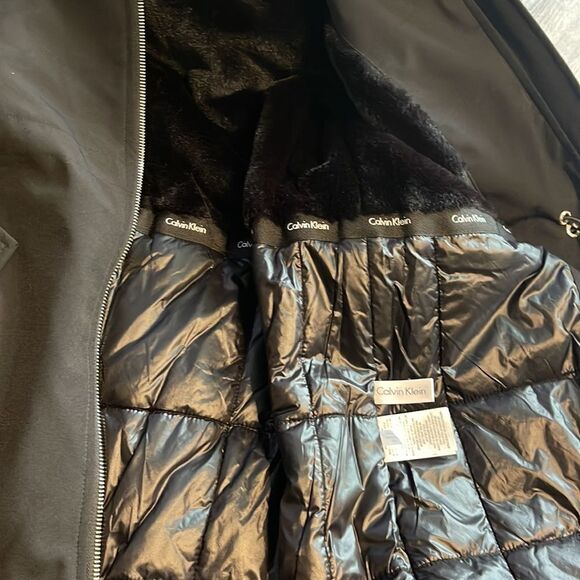Calvin Klein Faux-Fur-Lined Parka - Picture 5 of 7